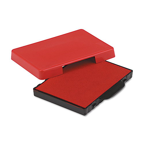 T5460 Professional Replacement Ink Pad for Trodat Custom Self-Inking Stamps, 1.38" x 2.38", Red (P5460RD)