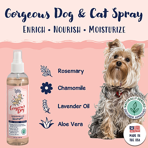 Bobbi Panter Signature Gorgeous Dry Dog & Cat Spray - 8 Oz Bottle (BP00060)
