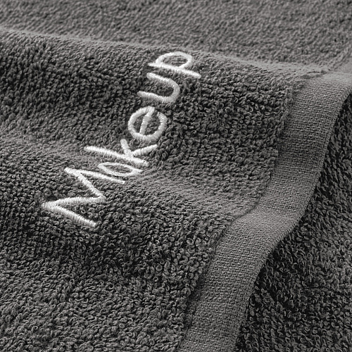 Cotton Makeup Washcloth 13x13 Gray - Pack Of 6 (MAKEUP-13X13-GY)