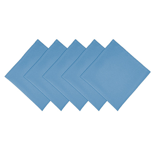 Mariposa Poly Spun Napkin 20x20 Light Blue - Case Of 300 (NAP-LTBLUE-SPUN-CS)
