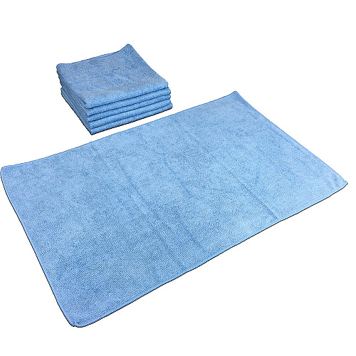 Microfiber Cloth 300 Gsm 16x27 Tri-fold Blue 12/bg, Pack Of 12 (MFC3001627BL)
