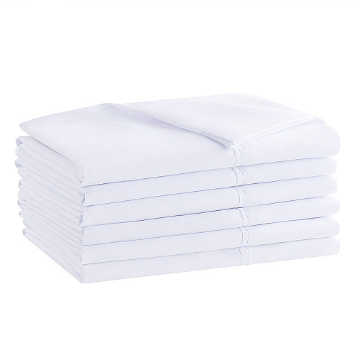 Host & Home Microfiber Pillowcase Standard White - Case Of 72 (MFP-2030)