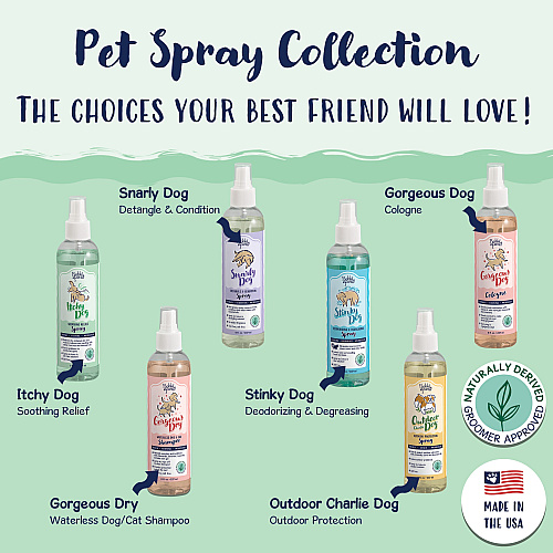 Bobbi Panter Signature Itchy Dog Spray, Tea Tree/lavender - 8 Oz Bottle (BP00015)