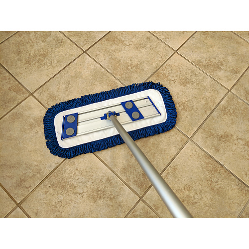 Fringed Dust Mops With Hook And Loop Backing - 18" - Case Of 96 (M840018-CS)