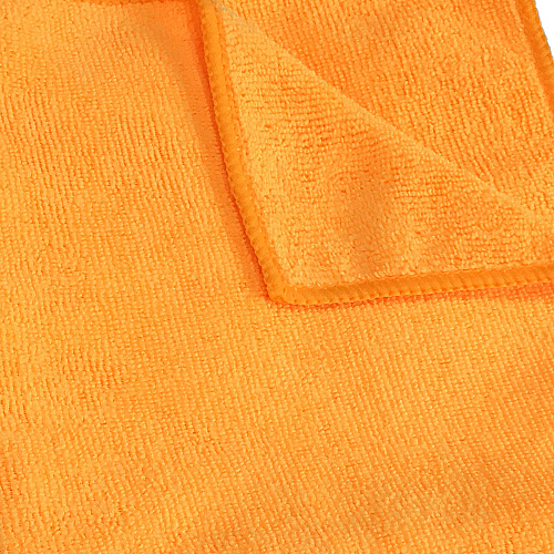 Smart Choice Microfiber Cloths 16x16 49gm Orange, Pack Of 12 (PNP915100-OR)