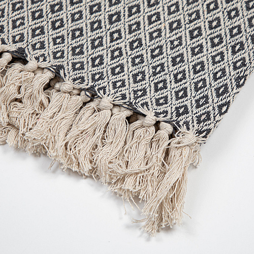 Common Ground Throw 50x70 Diamond Pattern - Case Of 12 (THROW-DIA-50X70-CS)