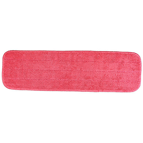 Microfiber Flat Wet Mop - 18", Red - Pack Of 12 (M830018R)