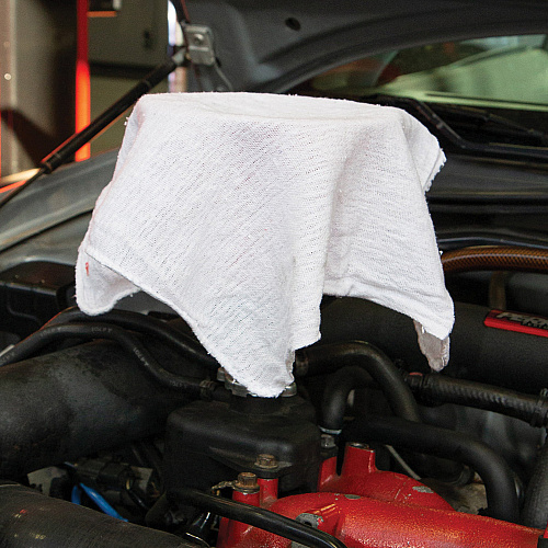 Messy Mechanic Shop Towels 100 Pack 12x14 White, Bag Of 100 (PNP-SHOP-100-WH)