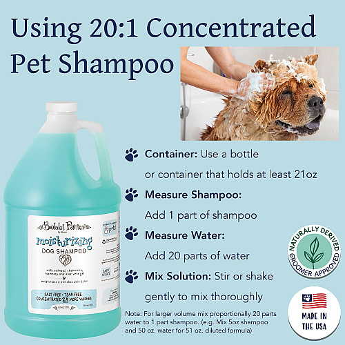 Bobbi Panter Botanicals Moisturizing Dog Shampoo Chamomile (gallon) - Case Of 4 (BP00007-CS)