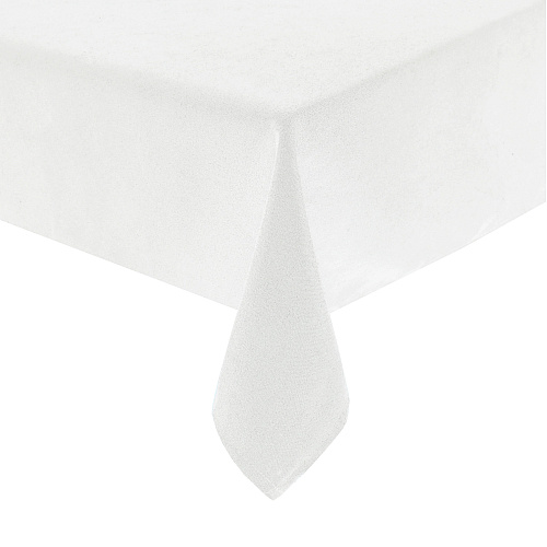 Mariposa Tablecloth 52x114 White - Case Of 24 (TL-52X114-WHITE-CS)