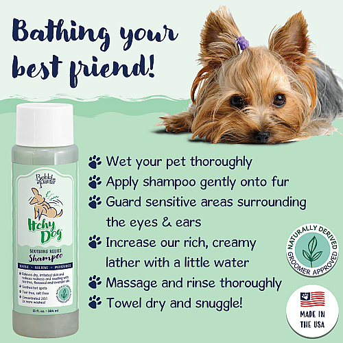 Bobbi Panter Signature Itchy Dog Shampoo (13 Oz) Tea Tree, Lavender Oil - Case Of 12 (BP00010-CS)