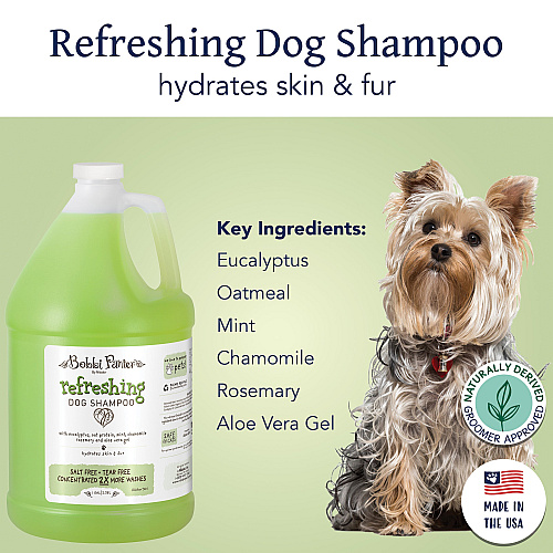 Bobbi Panter Botanicals Refreshing Dog Shampoo Mint/chamoile - 1 Gallon (BP00037)