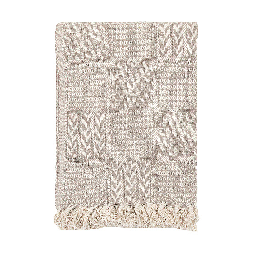 Common Ground Throw 50x70 Block Pattern - Case Of 12 (THROW-BLK-50X70-CS)