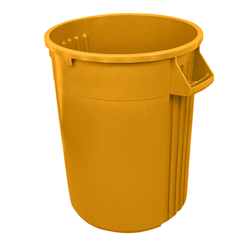 Container Gator Plus 32 Gallon Yellow, Case Of 6 (7732-16)