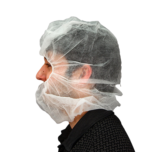 Pp Hood Bouffant Beard Cover, Case Of 1000 (M2302W-XLONG)