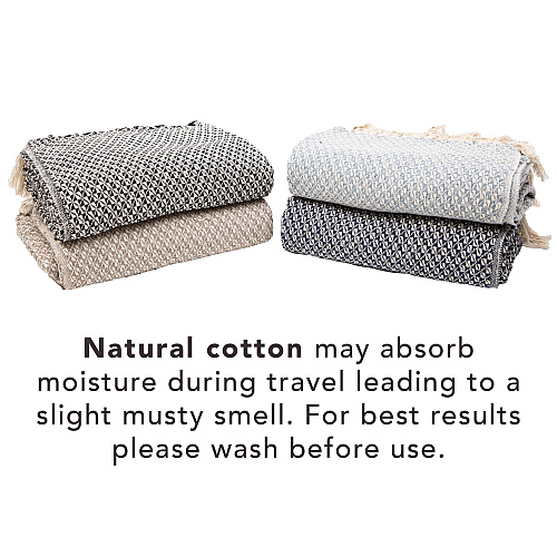 Common Ground Throw 50x70 Checkered Pattern - Case Of 12 (THROW-CHK-50X70-CS)