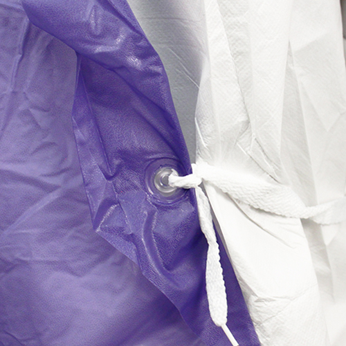 Unhemmed 6 Mil Vinyl Apron 35x55 Blue, Case Of 72 (MUB-55)