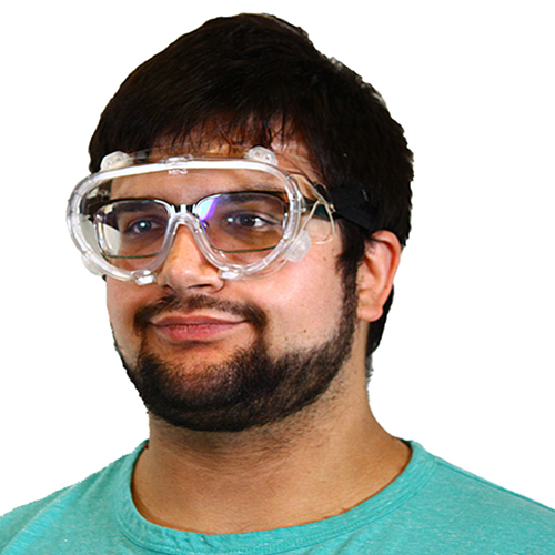 Goggles 808 Series - Clear Lens, Case Of 60 (7320)