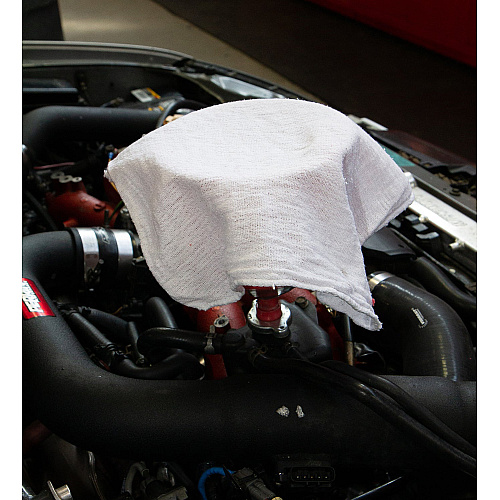 Messy Mechanic Shop Towels 12x14 White - Bag Of 10 (AT-WST10-BAND)