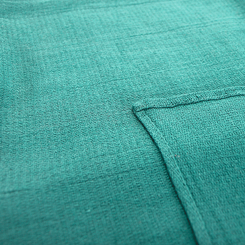 Huck Cotton Cleaning Towels 16x26 Green - Pack Of 12 (ABSBNT-HGRN)