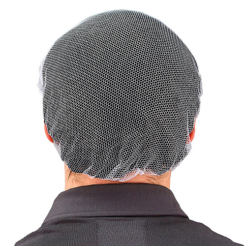 18 In. Heavyweight Polyester Hairnet White, Case Of 1000 (MC-18-1000/W)
