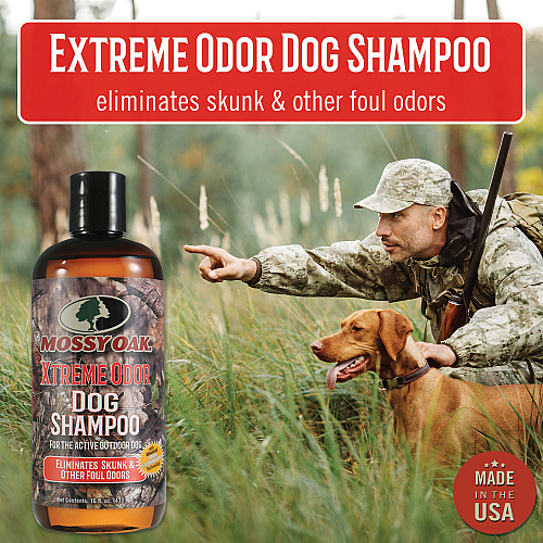 Mossy Oak Xtreme Odor Dog Shampoo, Original, 16oz - Case Of 12 (MO-00611-CS)