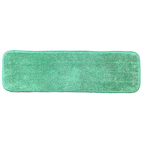 Microfiber Flat Wet Mop - 18", Green - Pack Of 12 (M830018G)