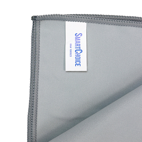 Smart Choice Suede Cleaning Cloth 16x16 Grey, Case Of 216 (M915103GY)
