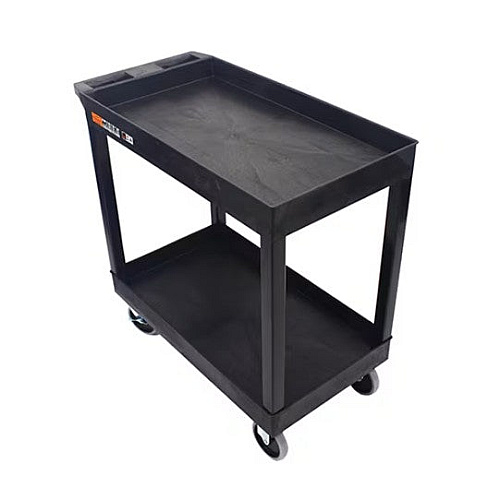 Plastic Two Shelf Utility Cart 32"x18" - 1 Each (7002IP)