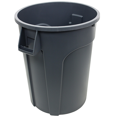 Container 44 Gallon Plastic Gray, Case Of 4 (GC440103)
