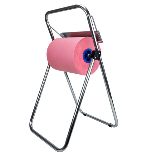 Taskbrand Industrial Floor Jumbo Roll Dispenser, Silver, 35.43"x17.72", 1 Each, 5/cs (680690)