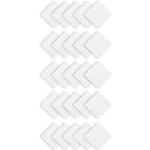 Mariposa Poly Spun Napkin 20x20 White - Case Of 300 (NAP-W-SPUN-CS)