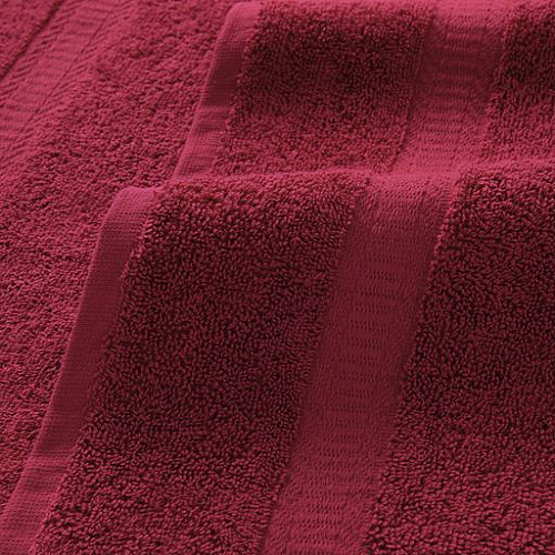 True Color Bath Towel 25x52 Burgundy - Case Of 24 (BATH-BURGUNDY)