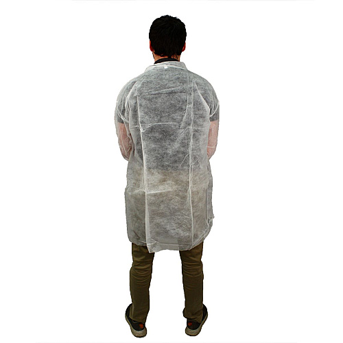 Polylite Lab Coat Long Sleeve Snap White 3xl, Case Of 30 (M1710-E/W-3X)