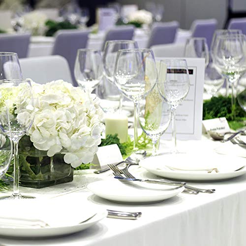 Mariposa Tablecloth 52x52 White - Case Of 24 (TL-52X52-WHT-CS)