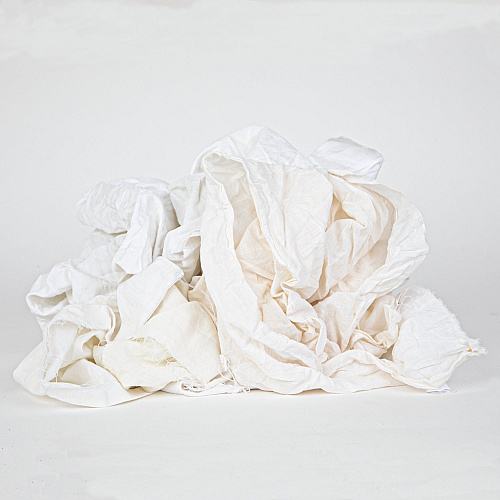 R-w39 Sheet Reclaimed Rags White - 25lb Box (R1-W39-25)