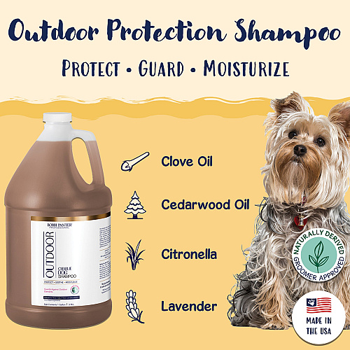 Bobbi Panter Signature Outdoor Dog (charlie Dog) Shampoo (1 Gallon), Clove Oil, Lavender Oil, Cedarwood Oil, Citronella - Case Of 4 (BP00091-CS)