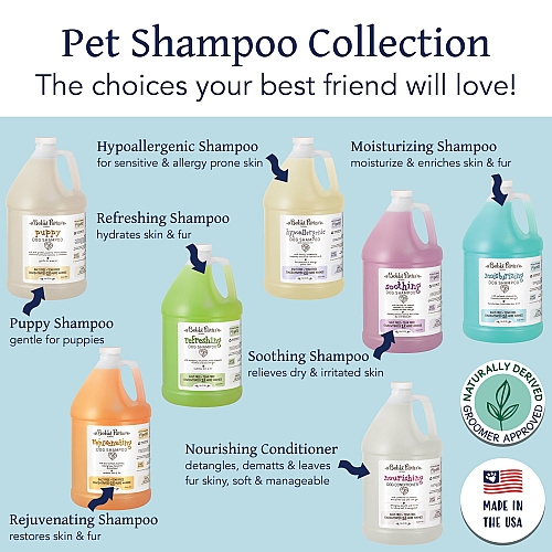 Bobbi Panter Botanicals Moisturizing Dog Shampoo Chamomile (gallon) - Case Of 4 (BP00007-CS)