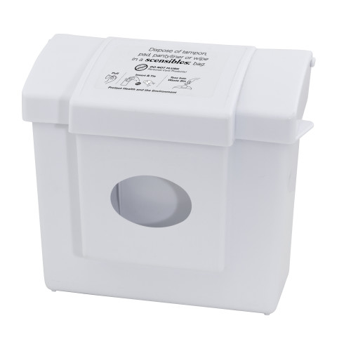 Scensibles Combination Receptacle Dispenser, White Plastic, 11.5"x9.75"x5.625", 1 Each, 6/mc (CDW)