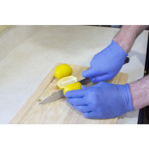 Safety Zone Synthetic Vinyl Powder Free 4.5 Mil Gloves Blue-violet Small - Case Of 1000 (GL-VN104VBFS)
