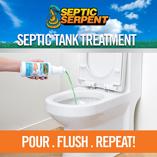 Septic Serpent Septic Tank Cleaner 128 Oz (1 Gallon), 1 Each (P-SEPTIC-128)
