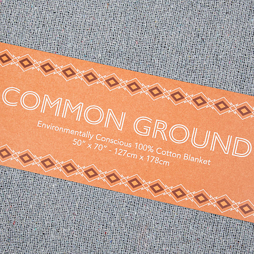 Common Ground Throw 50x70 Gray - Case Of 12 (THROW-50X70-GY-CS)