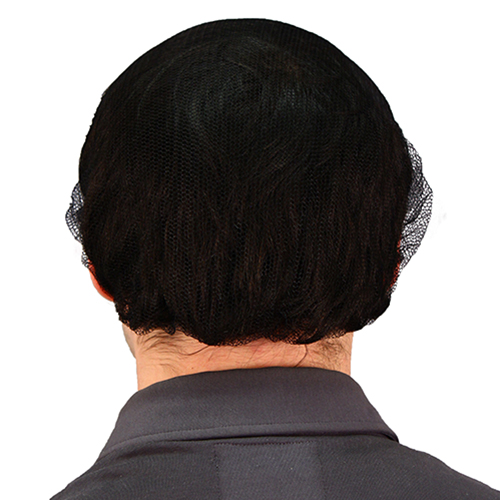 21 In. Heavyweight Polyester Hairnet Black, Case Of 1000 (MC-21-1000/BLK)
