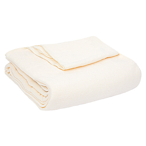 Cozy Soft Polar Fleece Throw Blanket 50x60 Tofu (ivory) - Pack Of 6 (P-FCPL-6PK-IV)