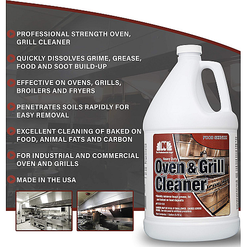 Oven & Grill Cleaner, Gallon, 4/cs, Case Of 4 (128OGC)