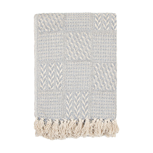Common Ground Throw 50x70 Block Pattern - Case Of 12 (THROW-BLK-50X70-CS)