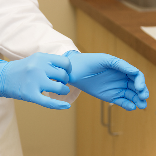 Safety Zone Npf Nitrile Powder Free 5.5 Mil Exam Gloves Blue Xs, Case Of 1000 (GL-N106FXS)