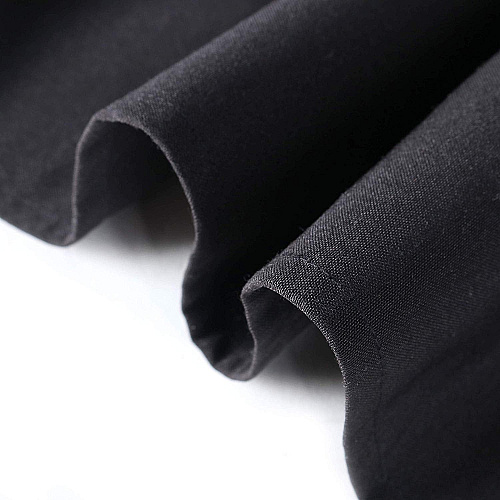 Mariposa Tablecloth 52x52 Black - Case Of 24 (TL-52X52-BLACK-CS)