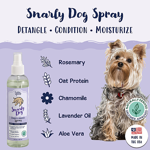 Bobbi Panter Signature Snarly Dog Detangling Spray - 8 Oz Bottle (BP00040)