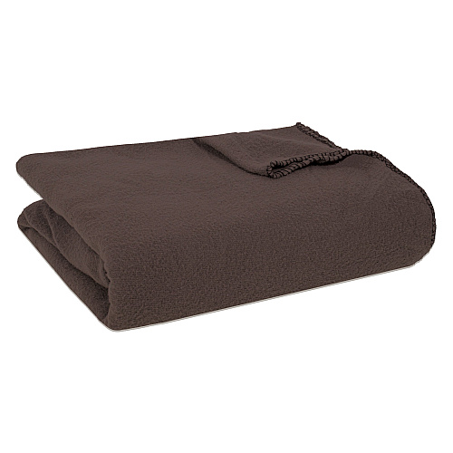 Cozy Soft Polar Fleece Throw 50x60 Brown - Case Of 12 (FLC-PLR-5060-BR)